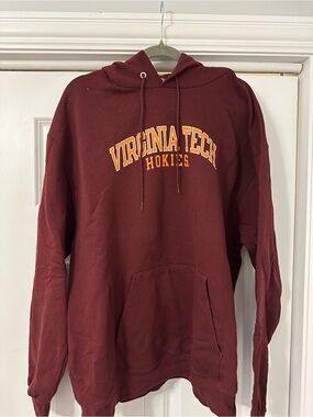 Champion Virginia Tech Maroon Hooded Sweatshirt